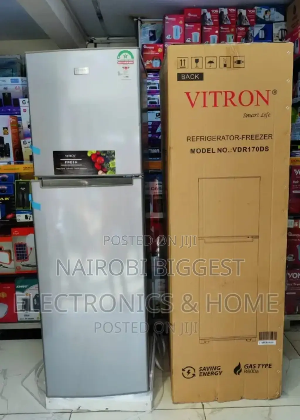 Vitron 170 Litres 2 Door Refrigerator