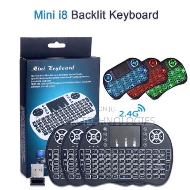 Rechargable Android Mini 2.4G Mini Wireless Keyboard - thumbnail 2