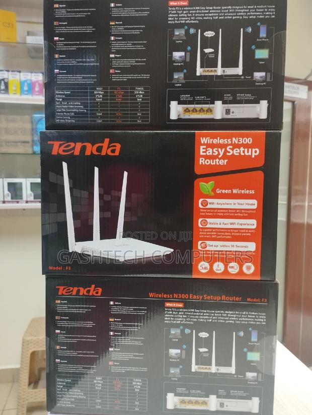 Tenda F3 Wireless Router 300mbps Router - main view