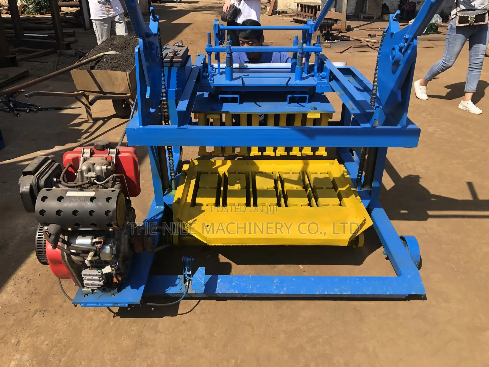 Mobile Reliable Diesel Brick Machine for Consistent Block