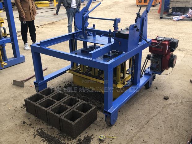 8HP Interlock Paving Cement Hollow Block Making Machine - main view