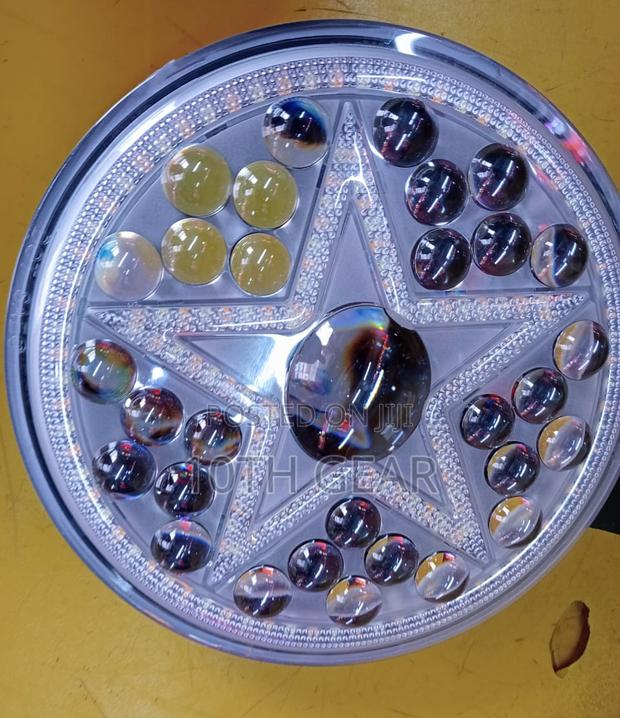 12V Round LED Fog Lights Pair