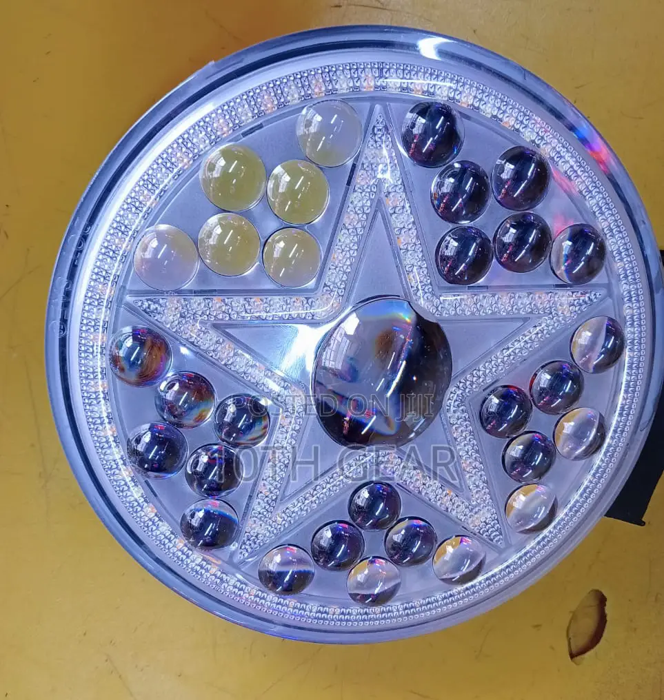 12V Round LED Fog Lights Pair