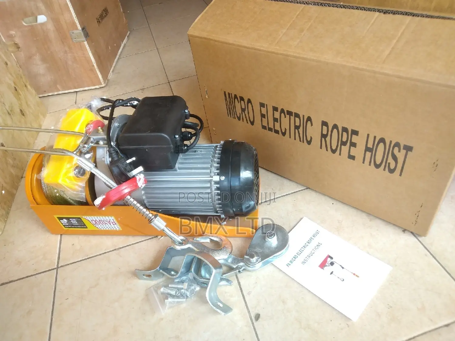 Ideal Rope Electric Mini Chain Hoist Machine