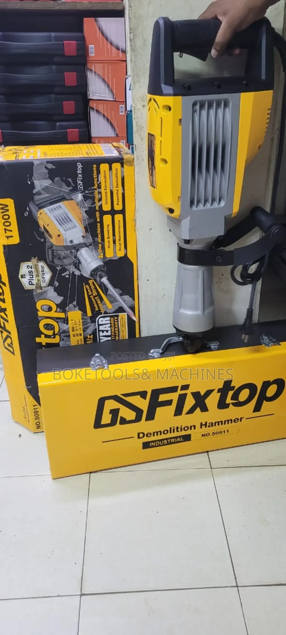 Fix Top Demolition Hammer 1700 Watts