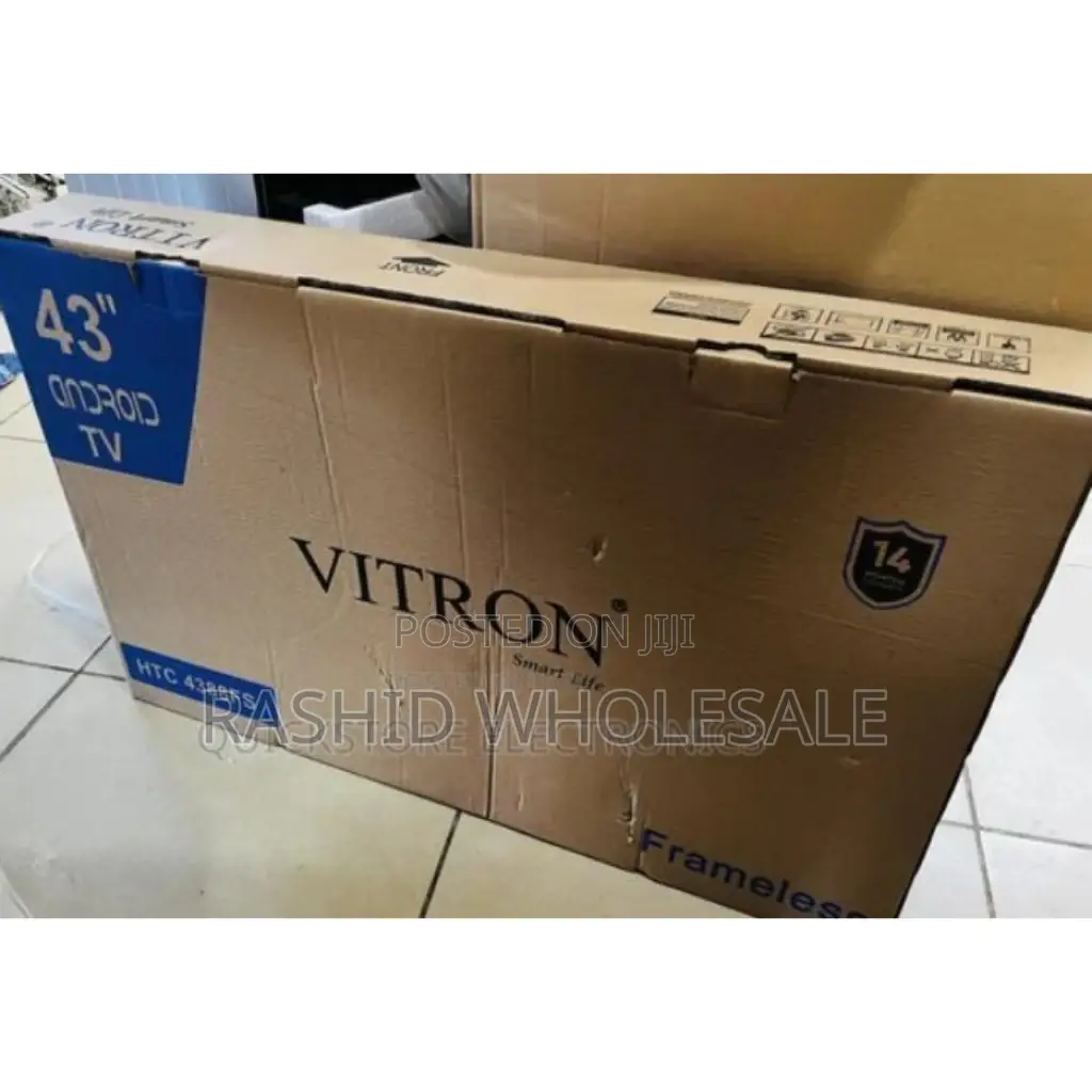 Vitron TV 43 Inch Smart Android With Youtube