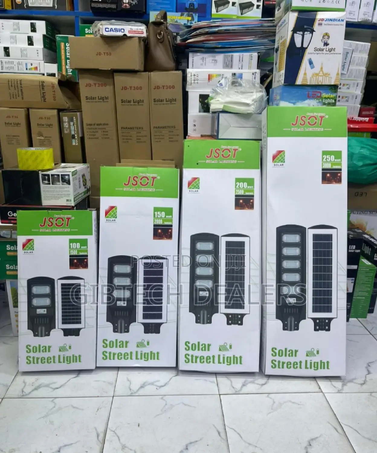 Best Quality Jsot Solar Street Light Js-6150 150w