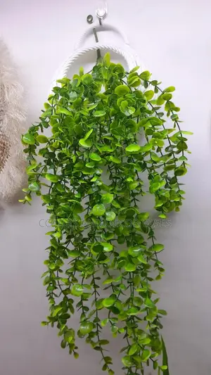 Artificial Vines And Vase