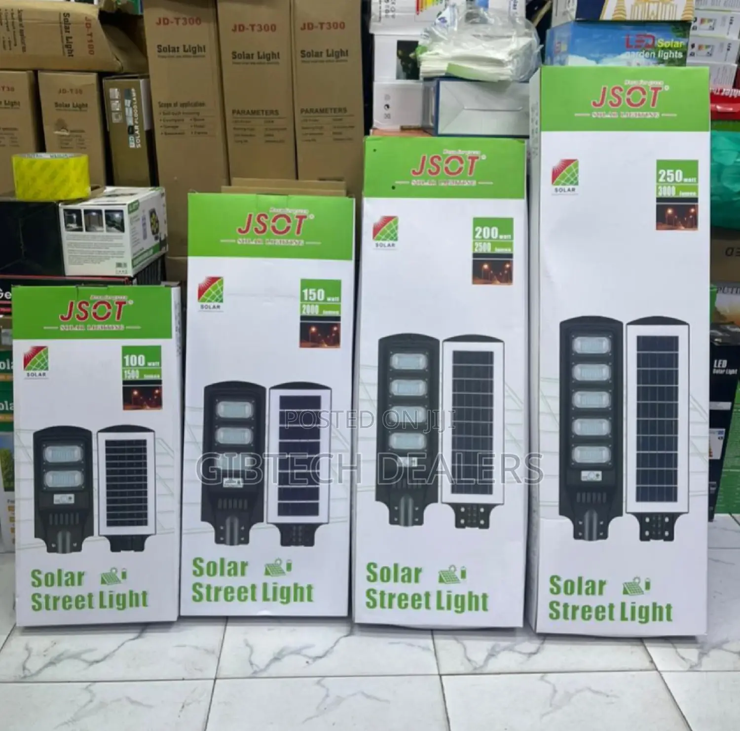 Jsot Solar Street Light Js-6150 150w Now Available