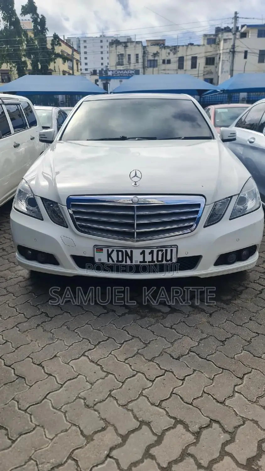 Mercedes-Benz E200 2013 White
