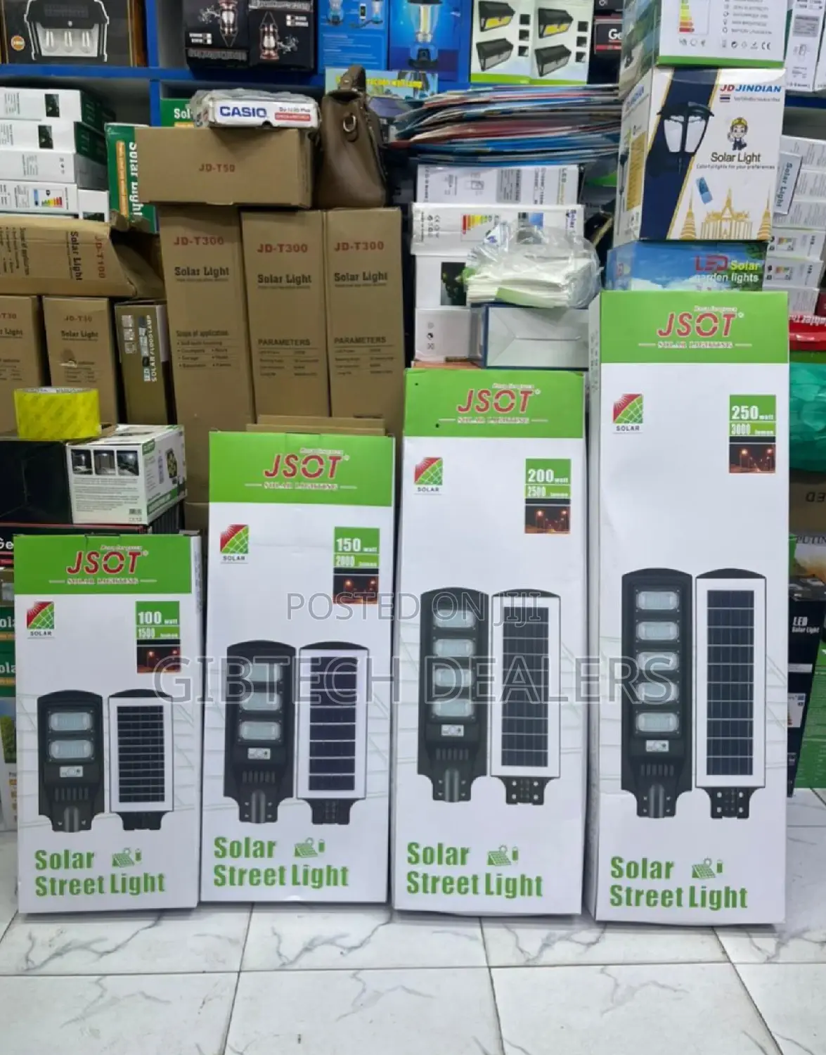 Affordable Jsot Solar Street Light Js-6200 200w