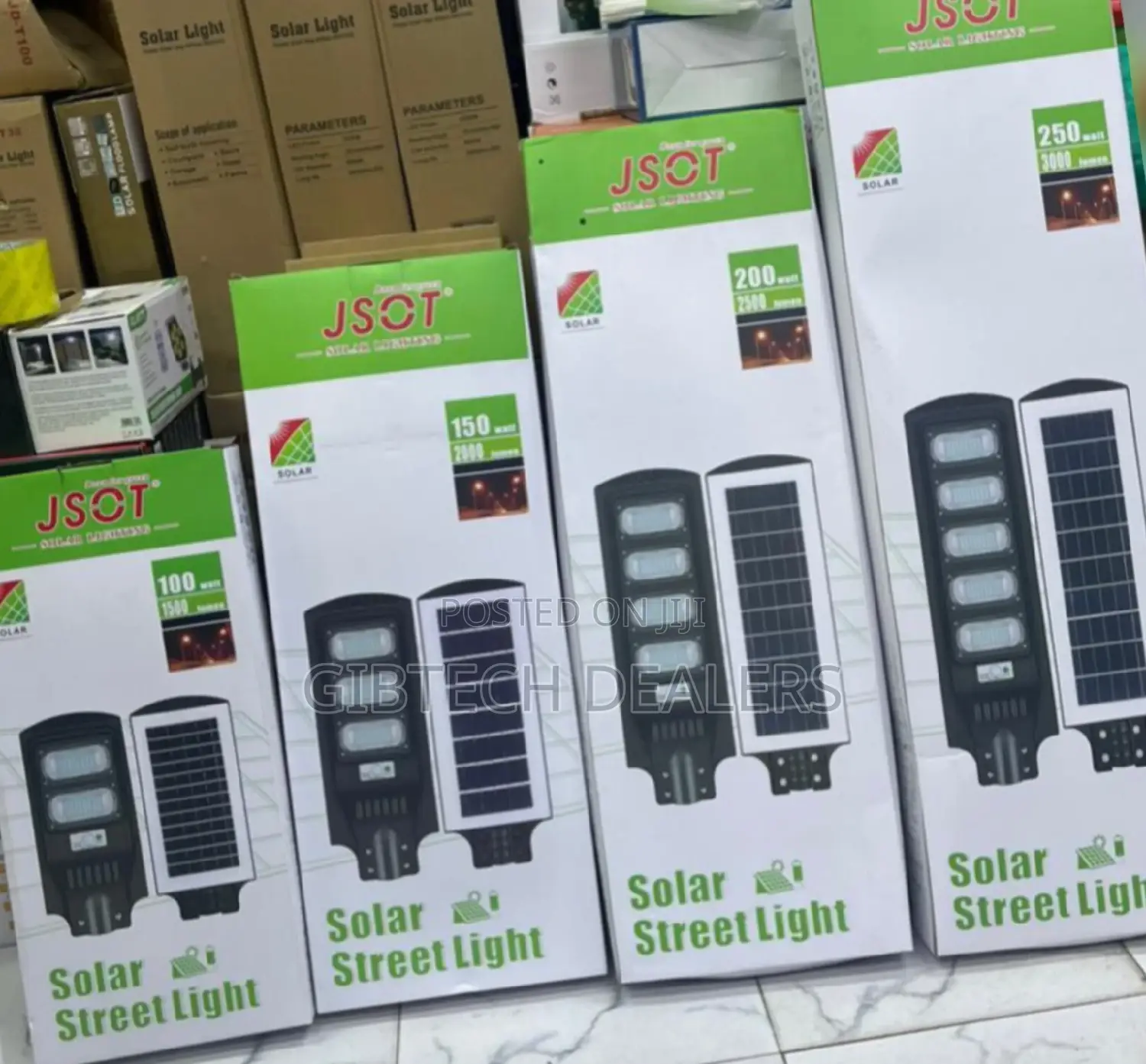Jsot Solar Street Light Js-250 250w
