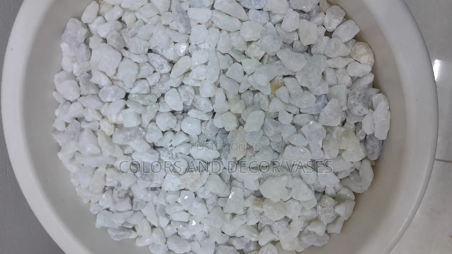 White Pebble Stones A Kilo
