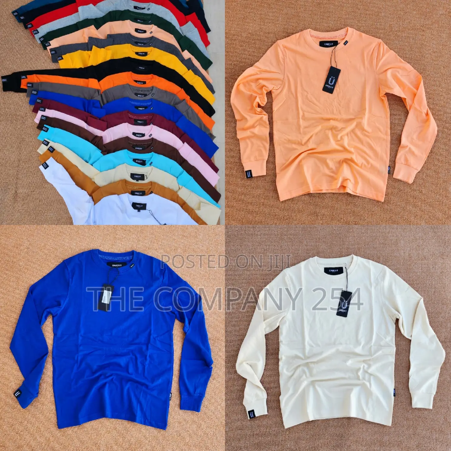 Sir Edward's Designer Plain Sweatshirts Longsleeved T Shirts