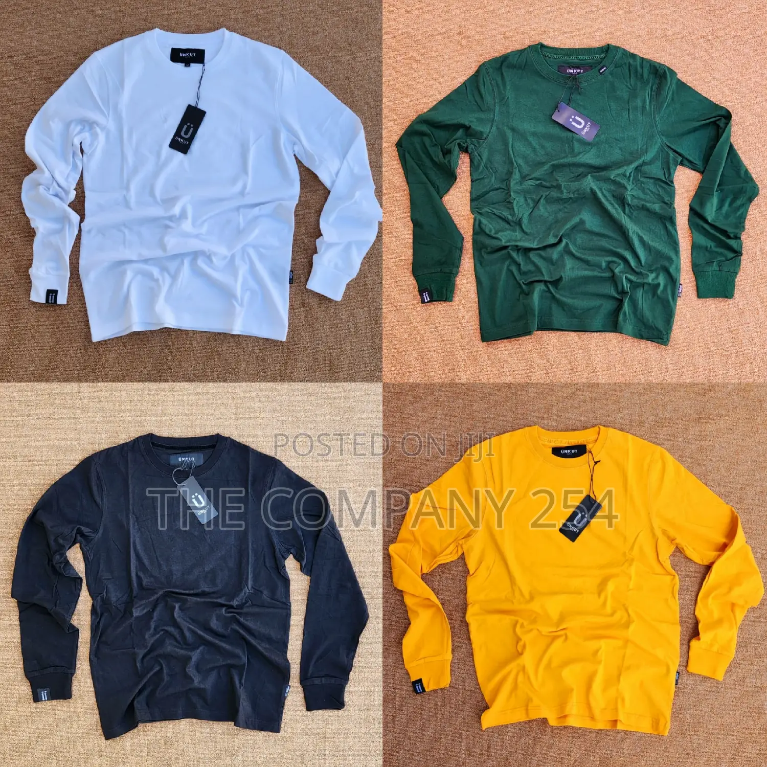 Sir Edward's Designer Plain Sweatshirts Longsleeved T Shirts