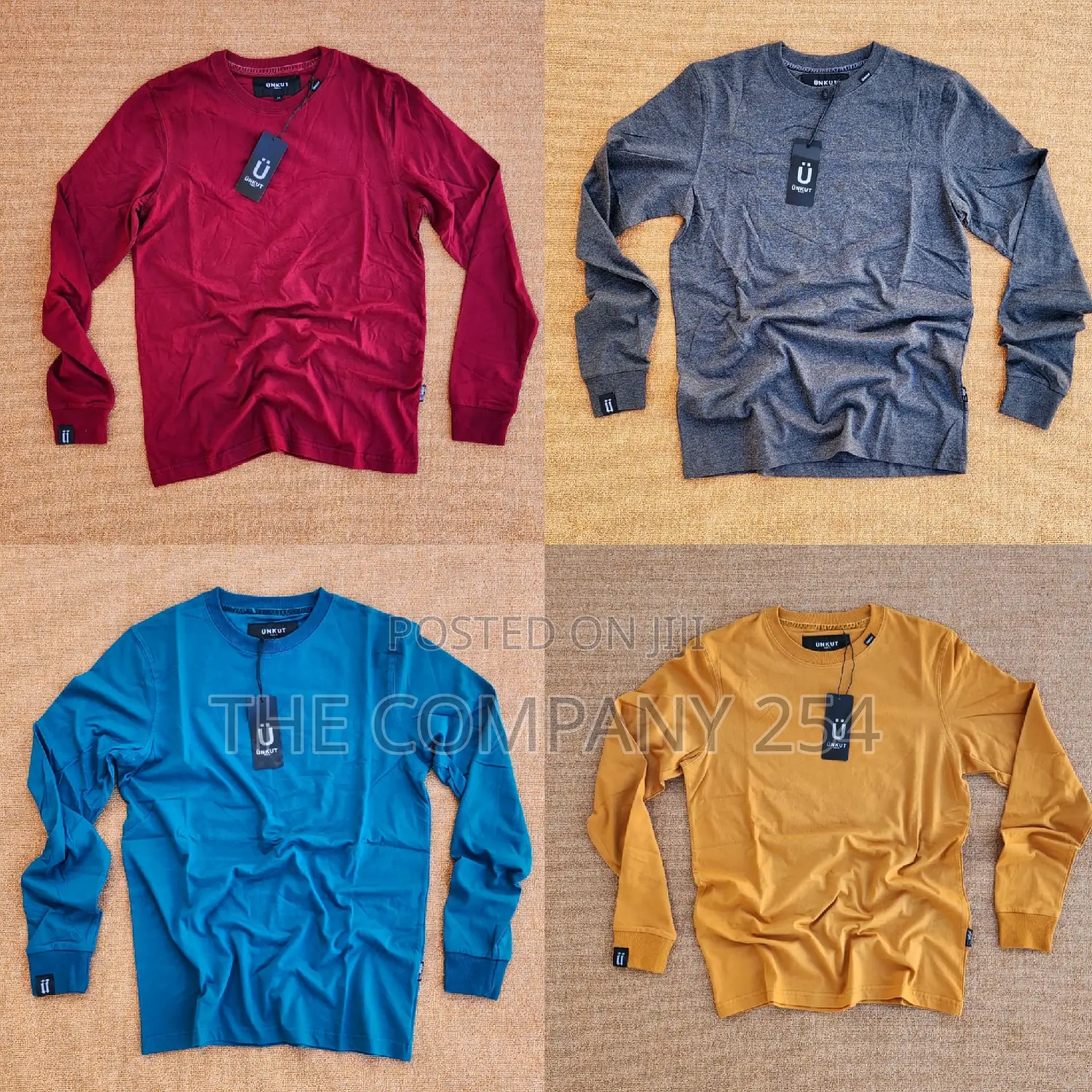 Sir Edward's Designer Plain Sweatshirts Longsleeved T Shirts