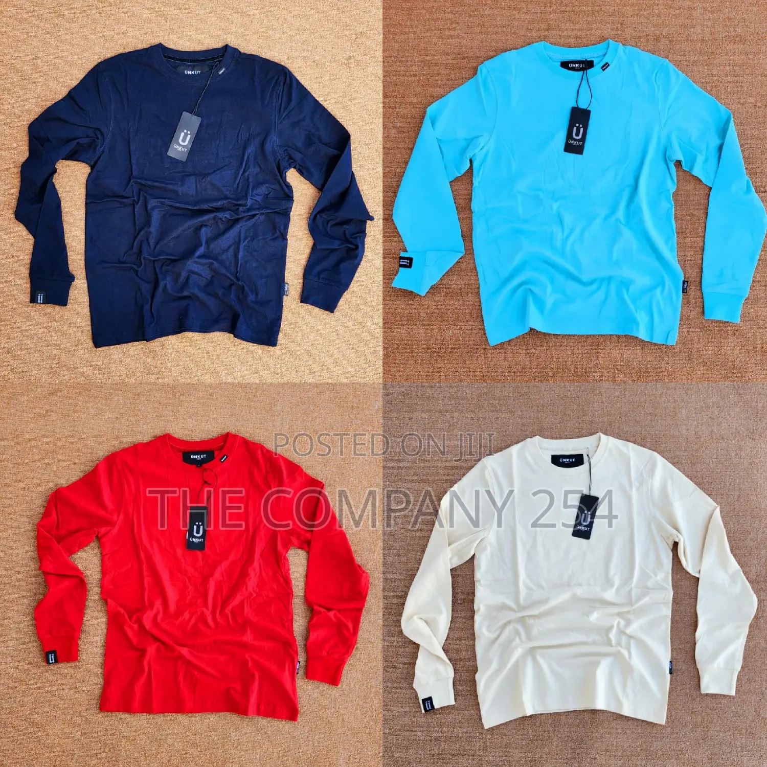 Sir Edward's Designer Plain Sweatshirts Longsleeved T Shirts