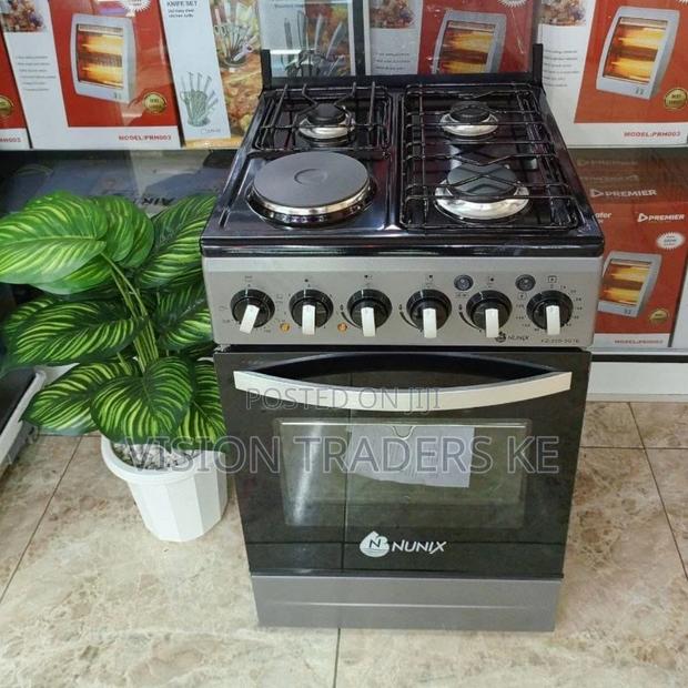 Nunix Standing Cooker 3+1 Electric Oven 50x55cm - main view