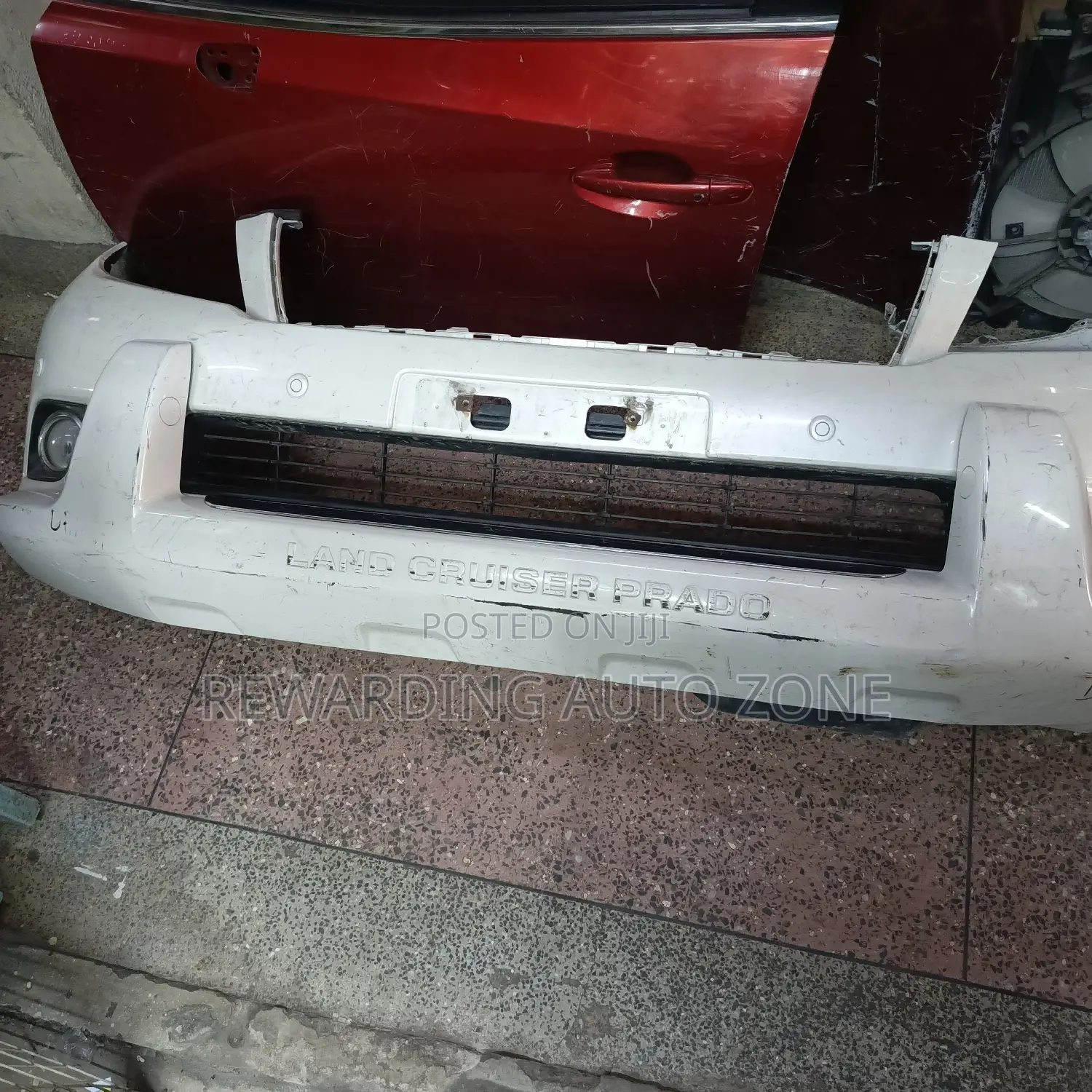 Prado 150 Front Bumper With Sensors