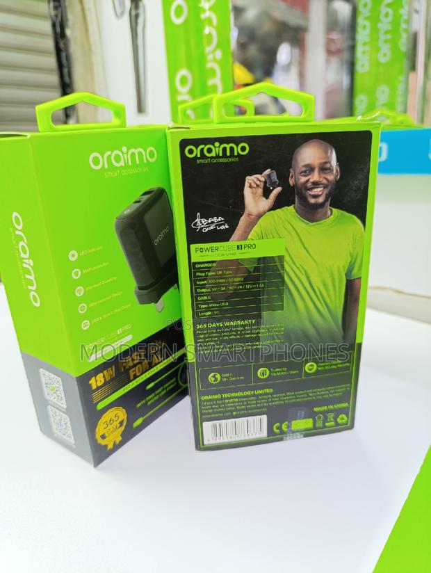 Oraimo Powercube 3 18W Wall Charger Kit - thumbnail 5