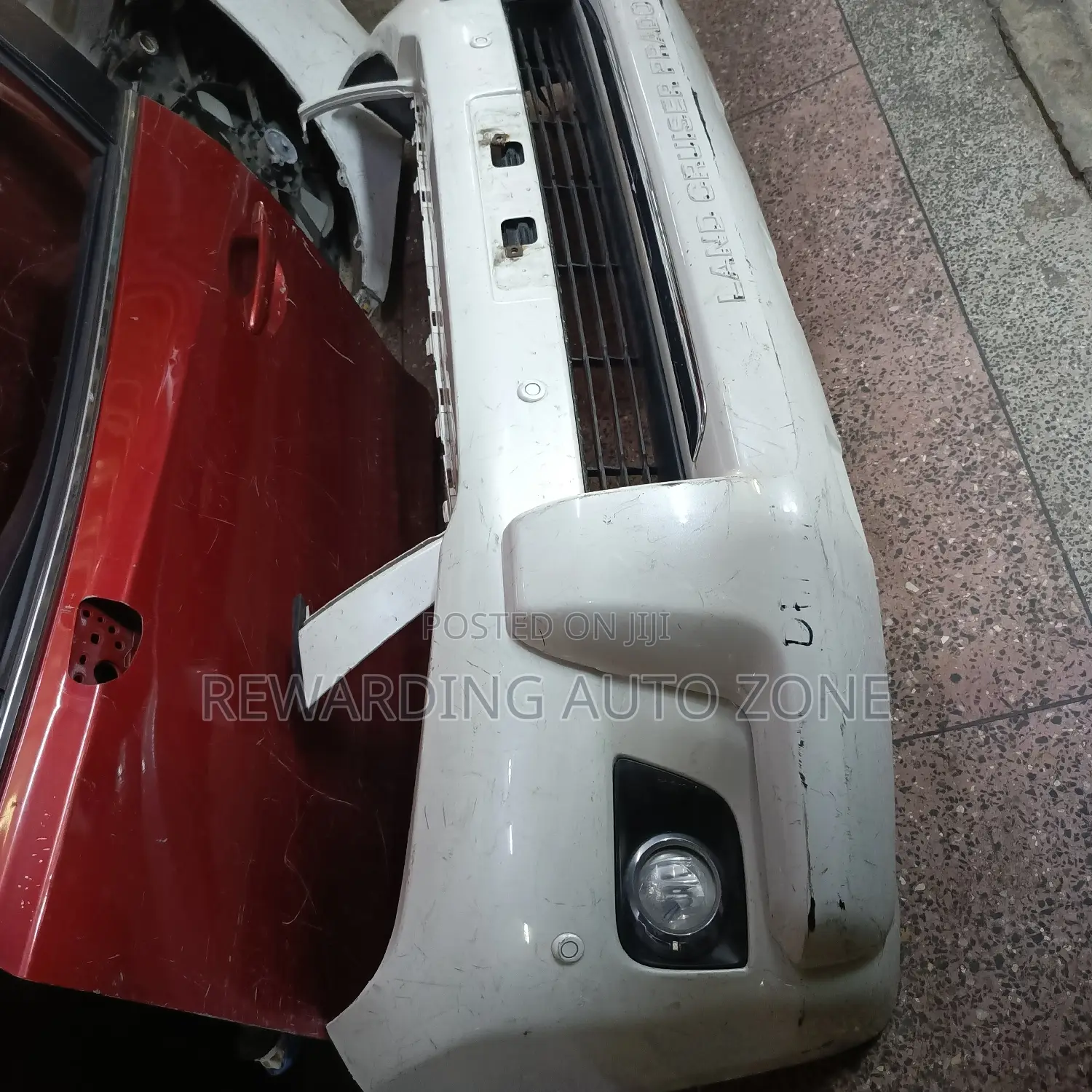 Prado 150 Front Bumper With Sensors