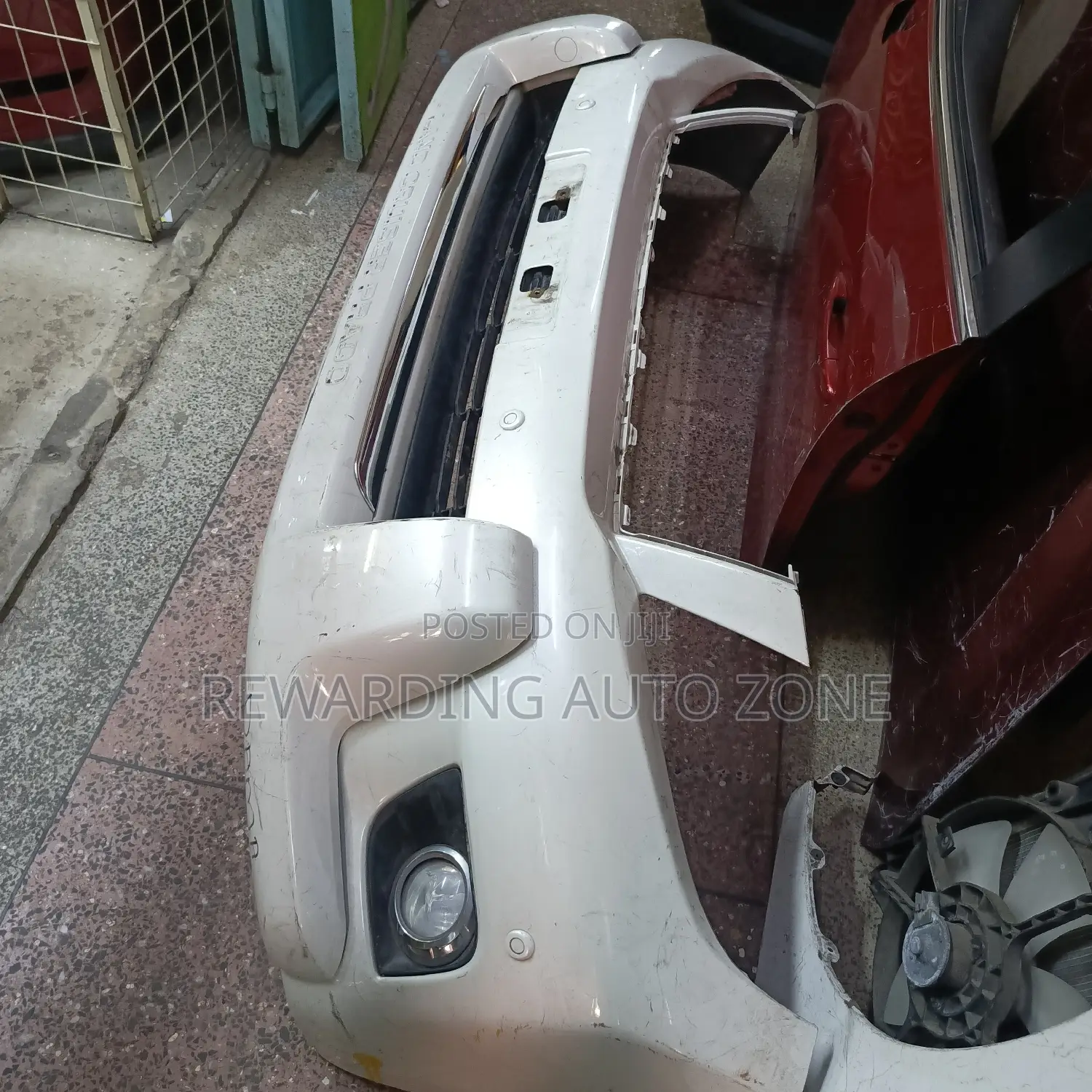 Prado 150 Front Bumper With Sensors