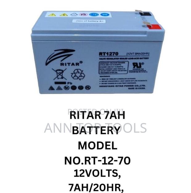 Ritar Backup Solar Battery 7ah - main view