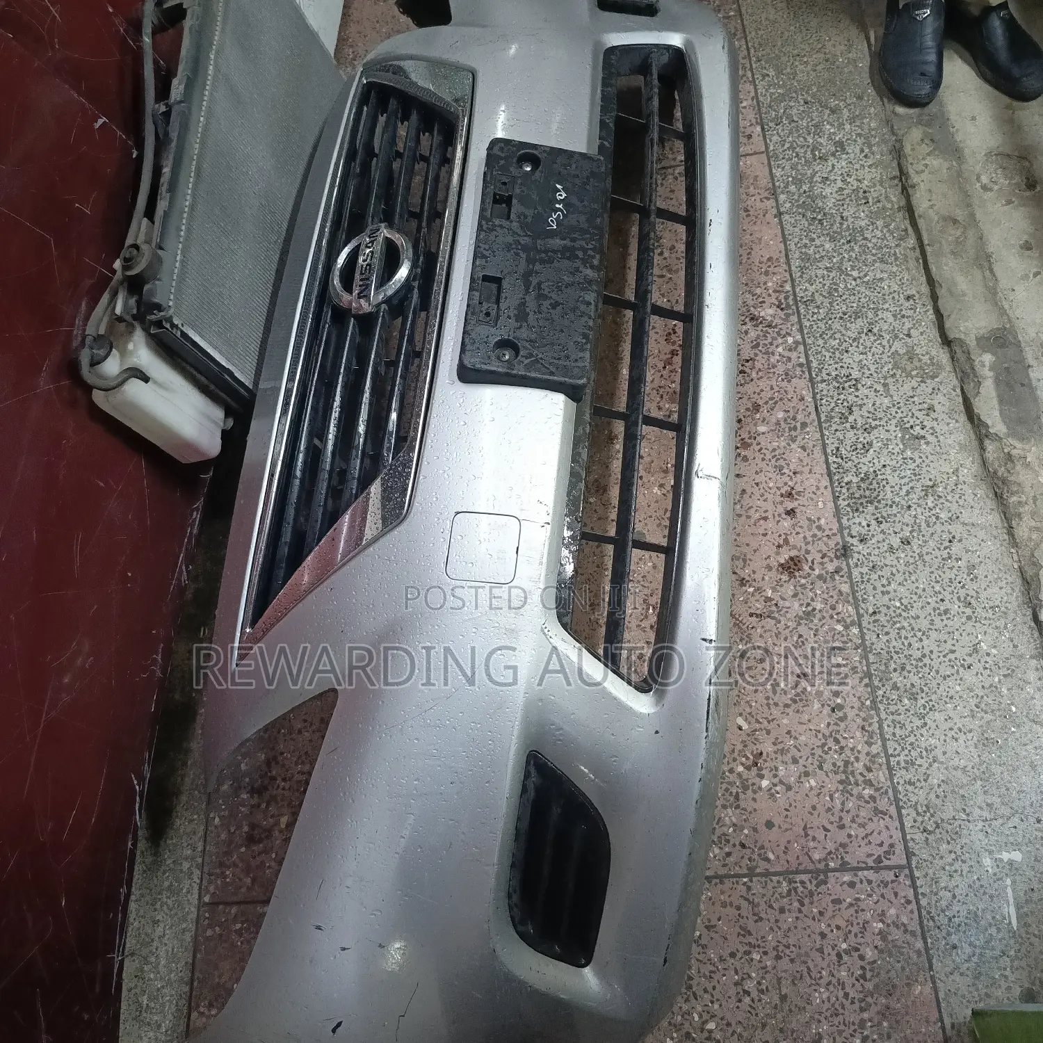 Nissan Tiida Latio 2014 Front Bumper.Complete With Grille.