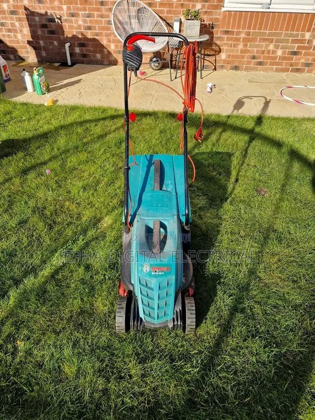 Electric Total Lawn Mower - main view
