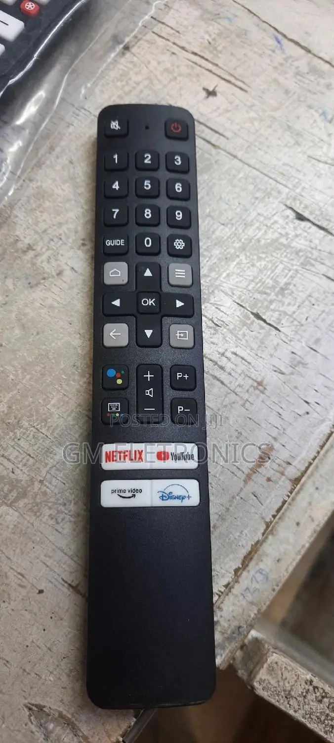 TCL Nexflix, Youtube Disney Remote