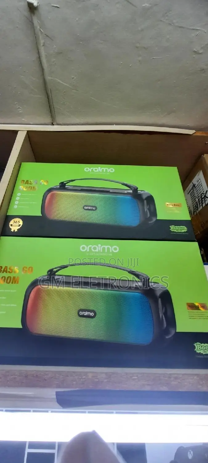 Oraimo Boom Speaker.
