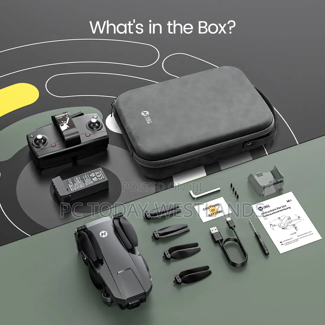 Holy Stone Hs720r 3 Axis Gimbal GPS Drone With Camera 3km