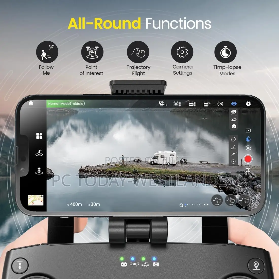 Holy Stone Hs720r 3 Axis Gimbal GPS Drone With Camera 3km