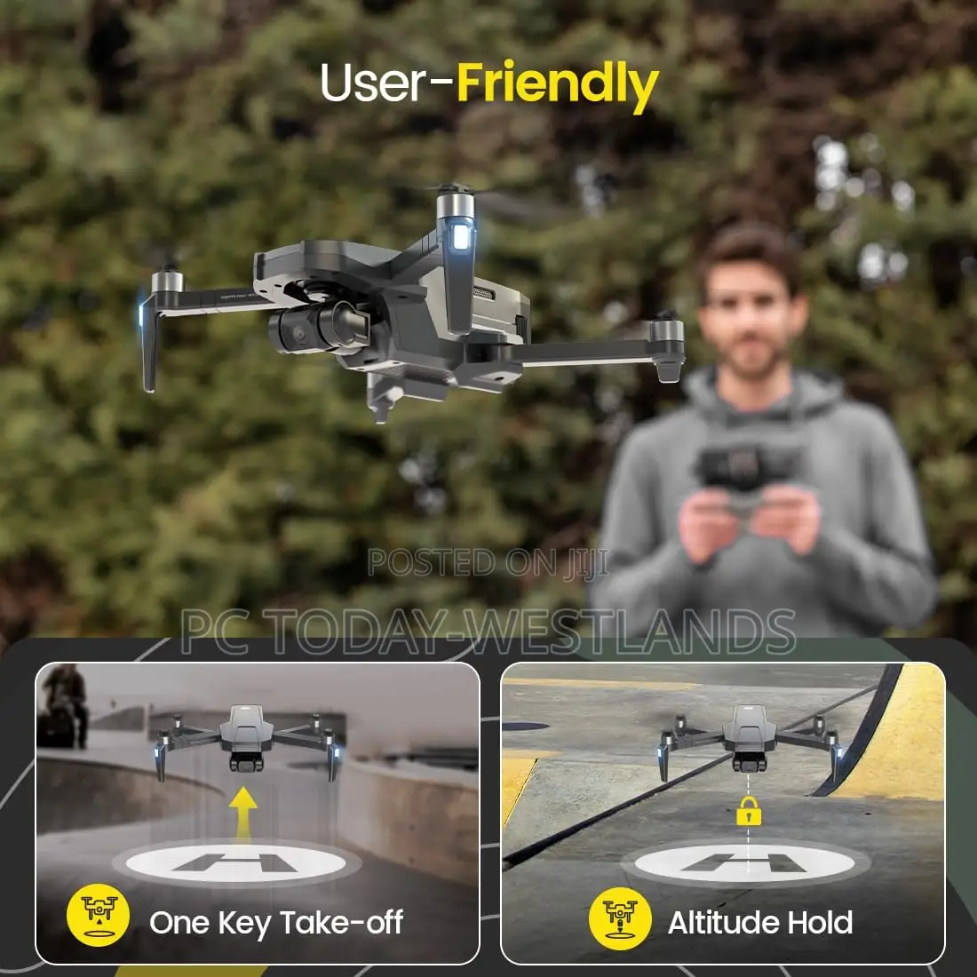 Holy Stone Hs720r 3 Axis Gimbal GPS Drone With Camera 3km