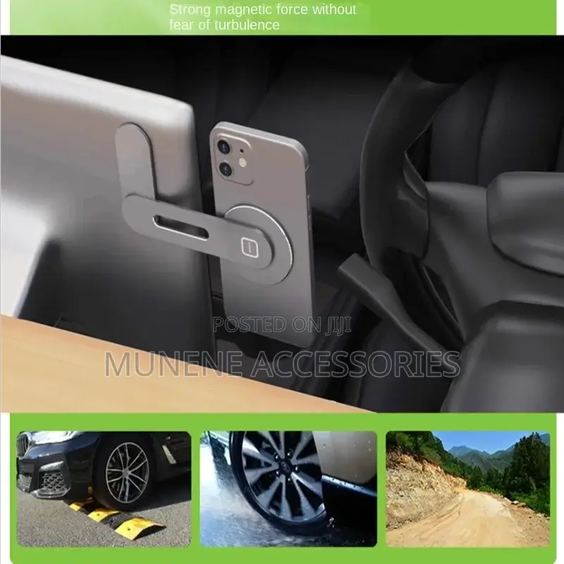 Magnetic Car Phone Holder iPhone 15 14 13 12 Laptop Mount