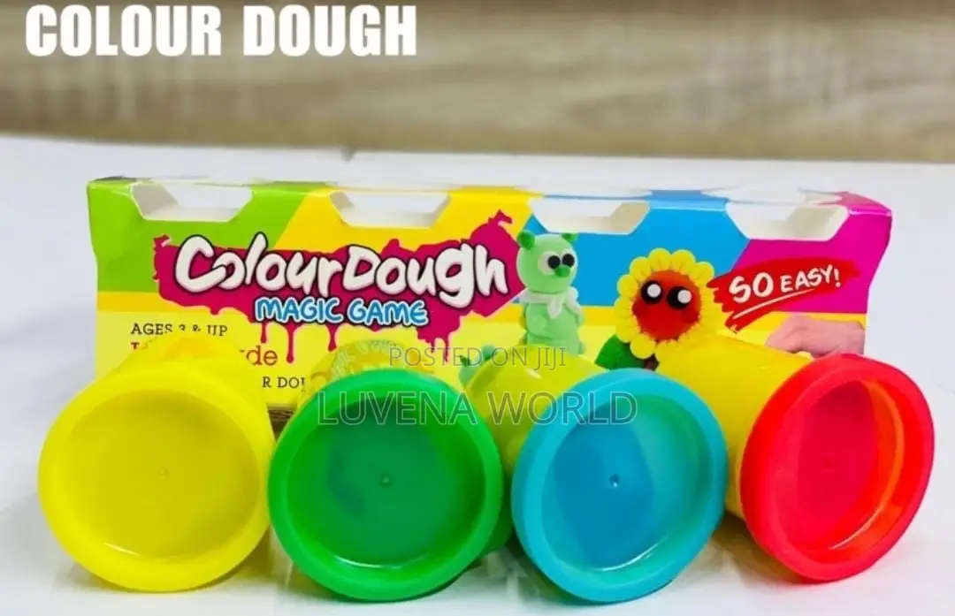 Coloured Play Dough
