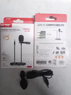 Microphone for Audio Video Sounds Recording, Noise Cancel