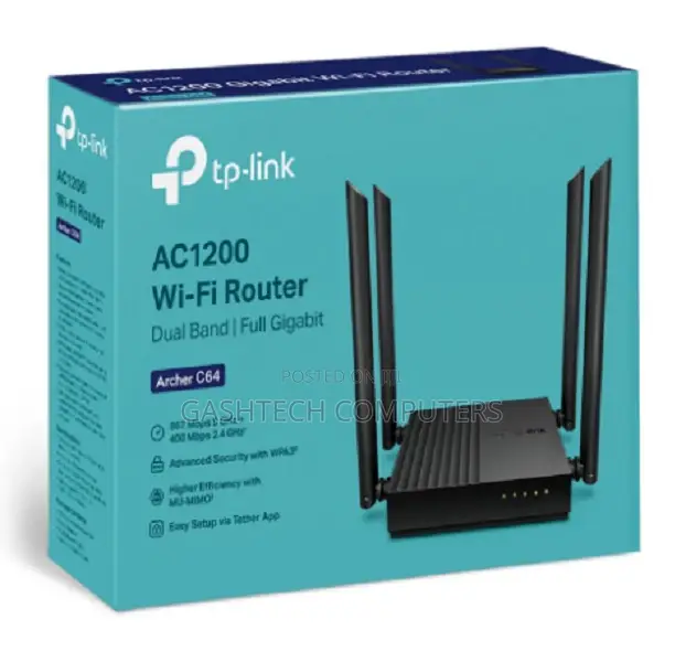 Tp-Link Archer C64 Ac1200 Wireless #Archer C64