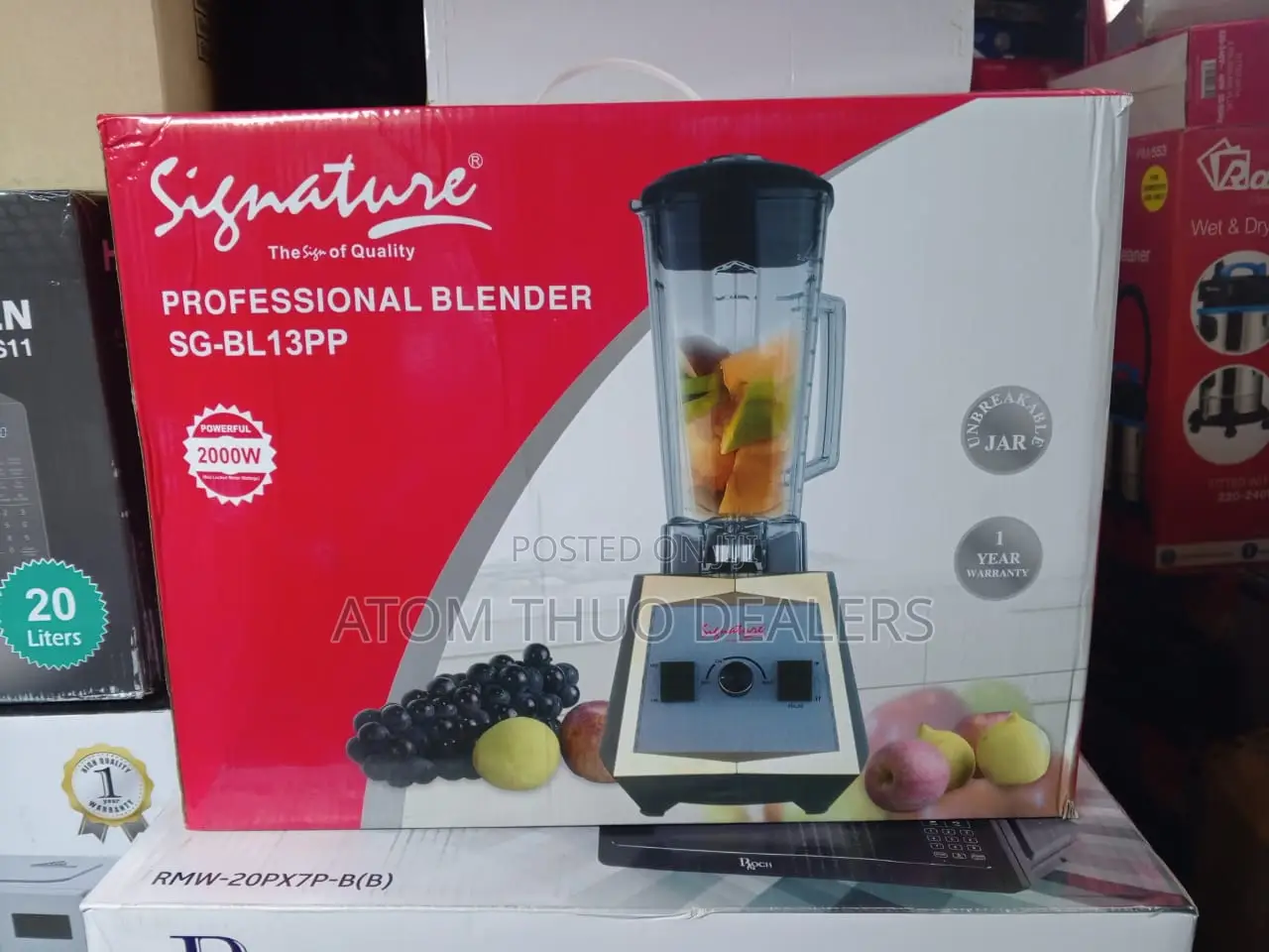 Signature Heavy Commercial Grinder Blender Food Processor