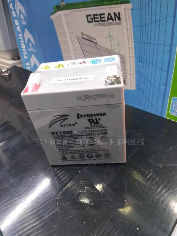 Ritar 12V 5ah Solar Backup Battery(Ups) - thumbnail 2