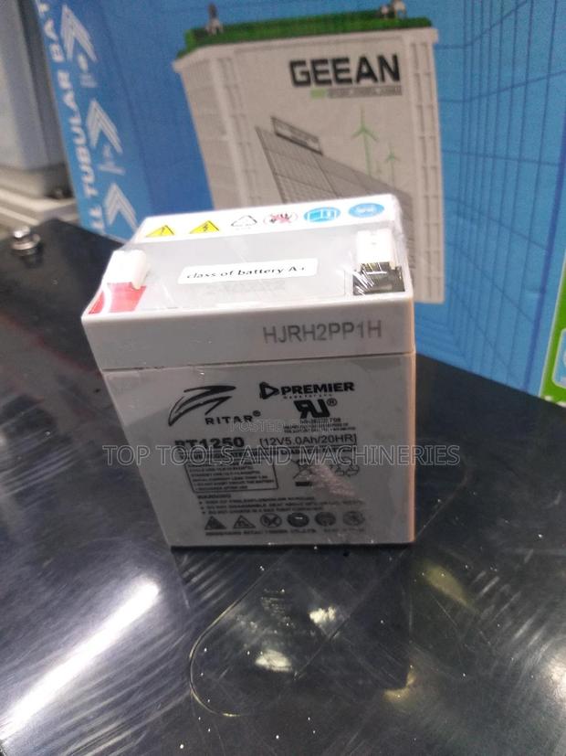 Ritar 12V 5ah Solar Backup Battery(Ups) - thumbnail 3