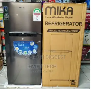 Mika 211litres Double Door Refrigerator