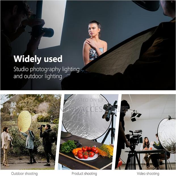 600mm 800mm 110mm 5in1 Light Diffuser Reflector Glaze Plate - thumbnail 2