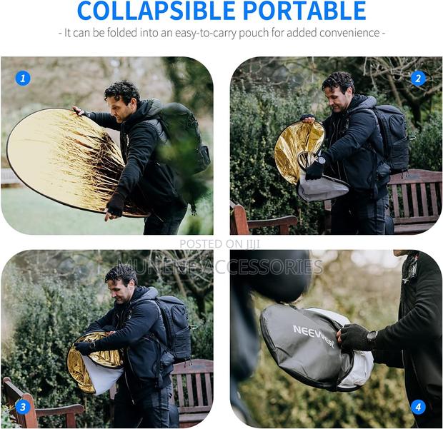 600mm 800mm 110mm 5in1 Light Diffuser Reflector Glaze Plate - thumbnail 3