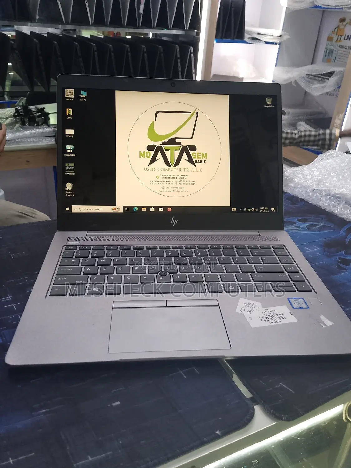 Laptop HP ZBook Studio G5 12GB Intel Core I5 SSD 256GB