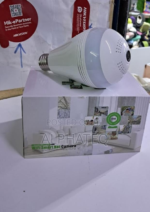 WIFI Wireless Bulb Camera Bulb Camera Panorama 360 Degree - main view