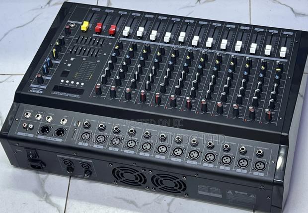 Max PMX-12 12channels Proffesional USB Bluetoth Mixer - main view