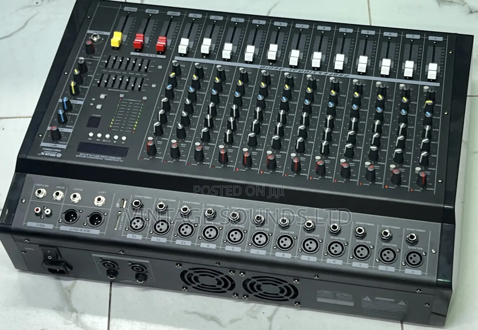 Max PMX-12 12channels Proffesional USB Bluetoth Mixer