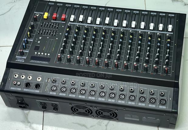 Max PMX-12 12channels Proffesional USB Bluetoth Mixer - thumbnail 3