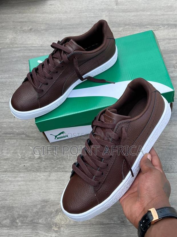 Brown Puma Sneakers for Men - thumbnail 3